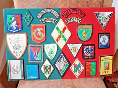 Collectibles Other Militaria Date Unknown French Foreign Legion 2nd Rep Gcp Cloth Patch Groupement Commando Parachutistes