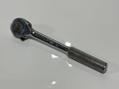 SK Tools USA 3/8'' Drive Push Button Switch Ratchet - Knurled Grip Handle