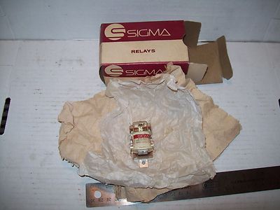 NEW IN BOX SIGMA 41F-500G BSL RELAY 10A @ 28VDC/1230VAC 16VDC/65VAC COIL P1598