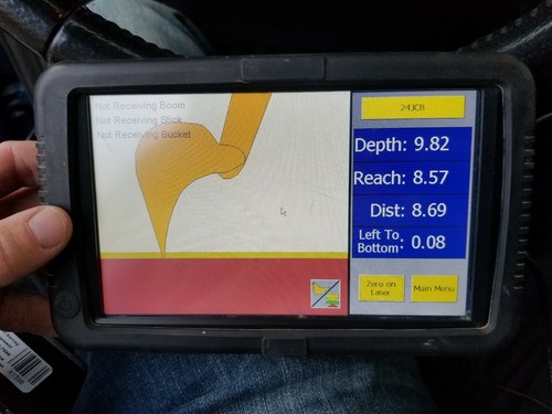 Spectra Precision DDS-300 Excavator Grade Control System.