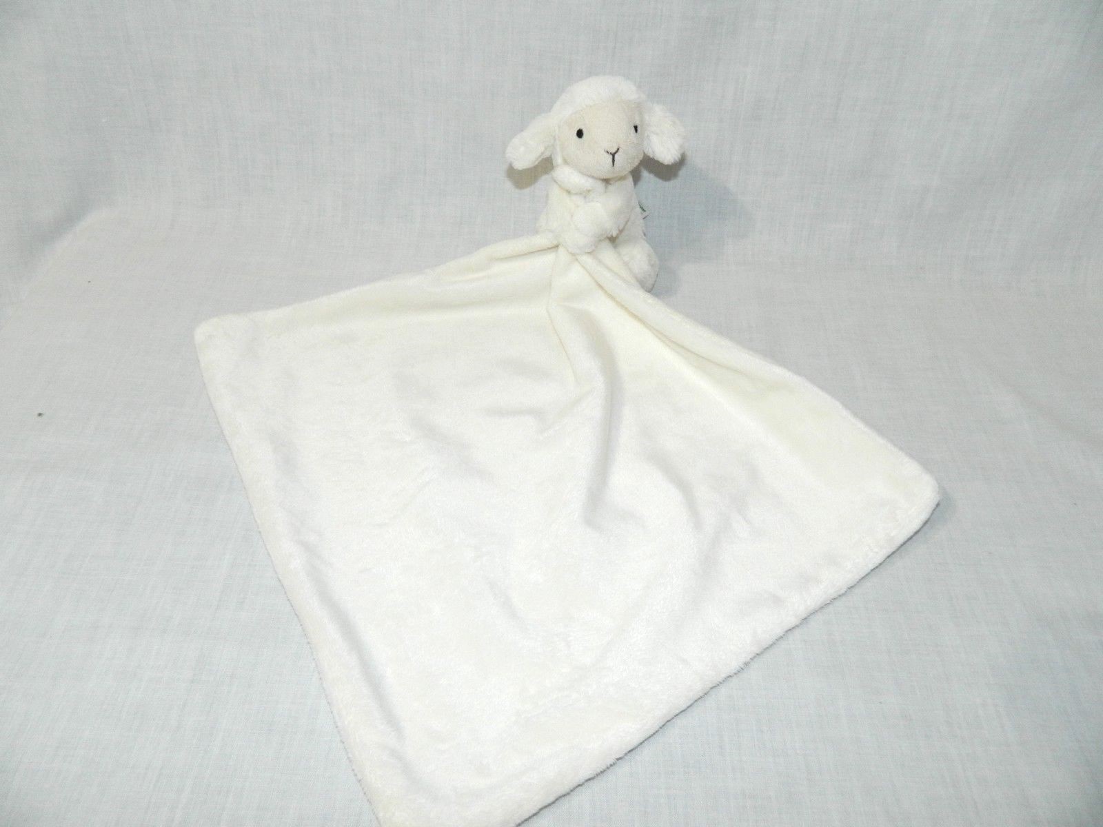 Jellycat Bashful Lamb Security Blanket Infant Lovey Nunu Baby plush