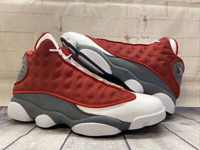 Nike Air Jordan 13 Retro Gym Red Flint Shoes DJ5982-600 Size 6Y, Women’s 7.5