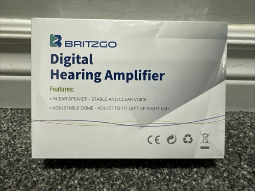 Britzgo Hearing Aid, Noise Cancelling by Digital Chip, Sound Amplifier