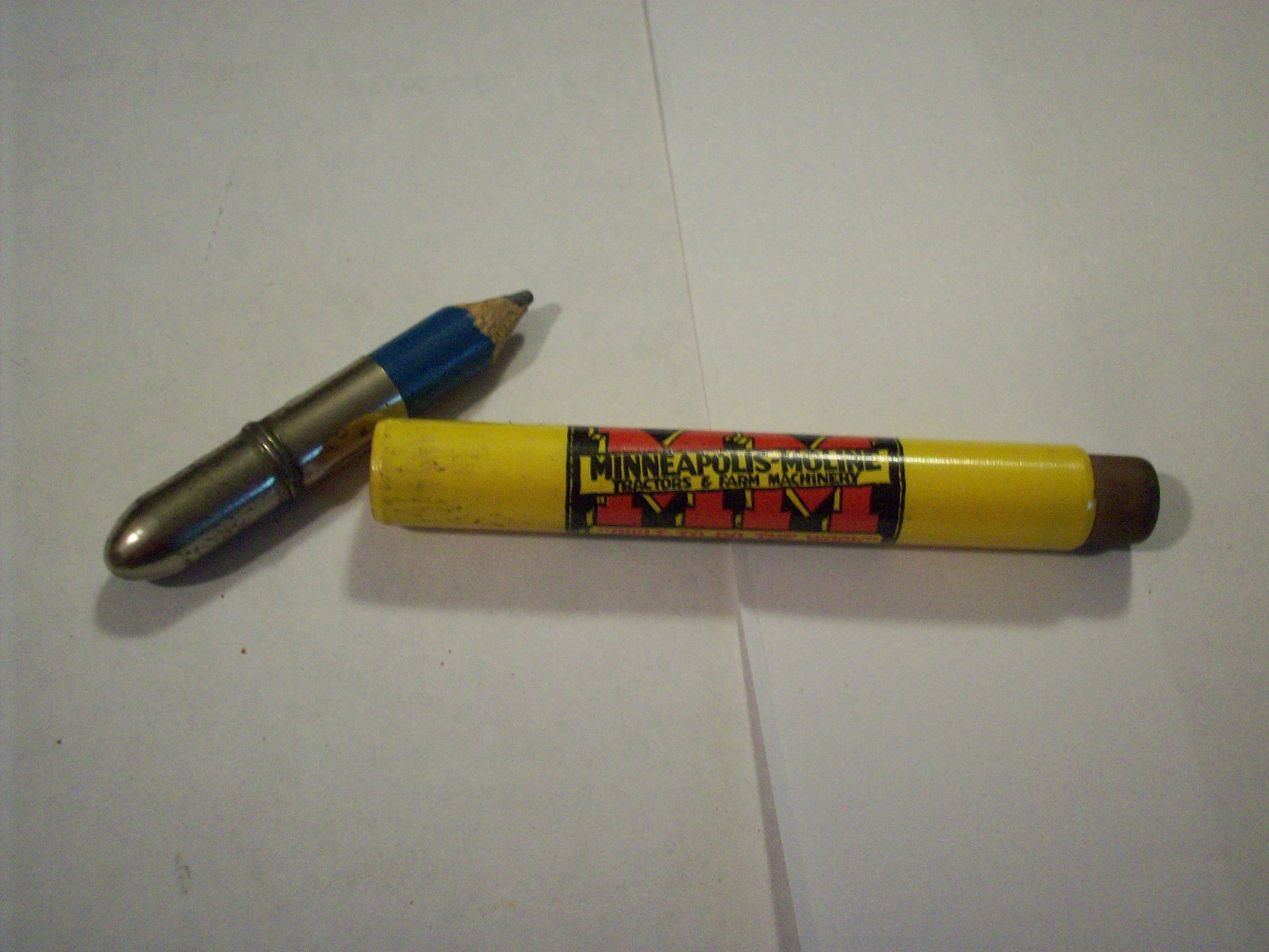 1950's Minneapolis-Moline Advertising Bullet Pencil Canby Minnesota Arthur Benck