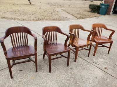 Post 1950 Banker Chair Vatican