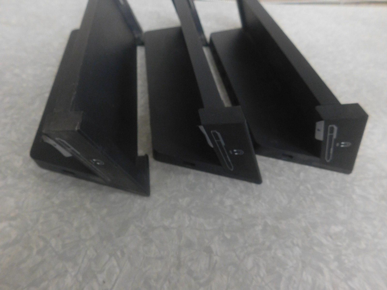 Lot of 3 Microsoft Surface Pro Docking Station 1664 for Surface Pro 3 & 4