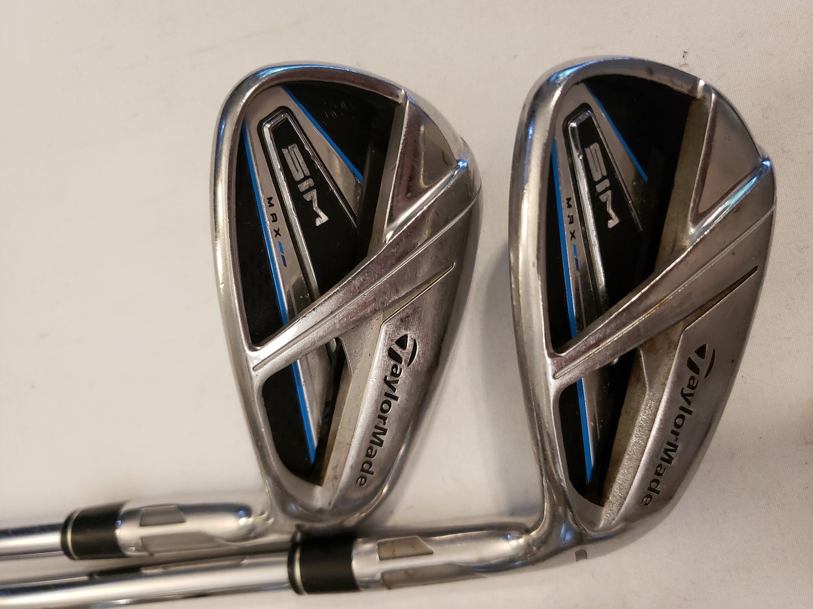 Used TaylorMade Sim Max Iron Set (5-8, PW, AW) 6 Irons - KBS MAX 85 Reg