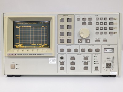 [with Calibrated Certificate]  Advantest Q8344A Optical Spectrum Analyzer