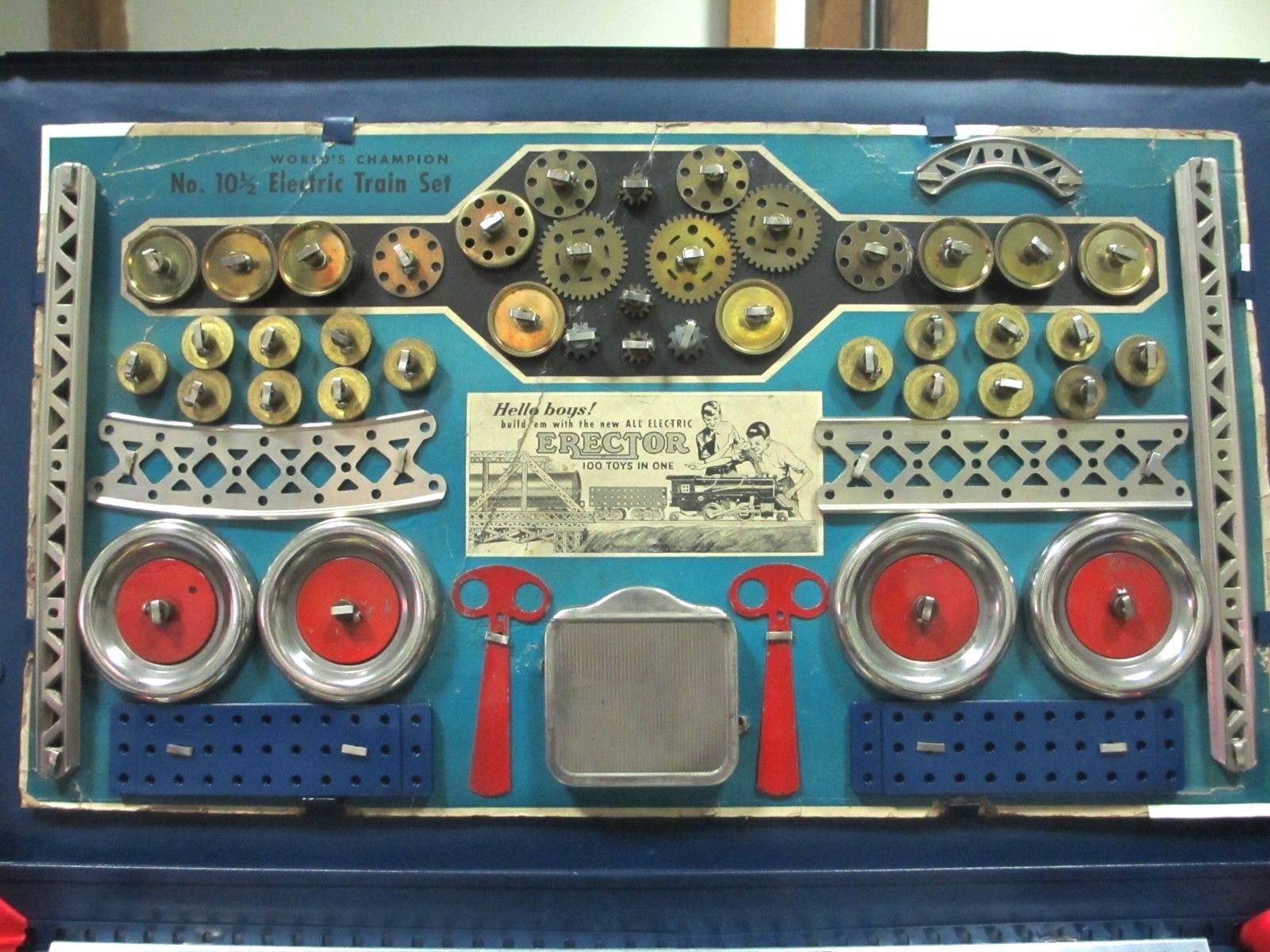 1940 Erector 10 1/2 Set / American Flyer / AC Gilbert