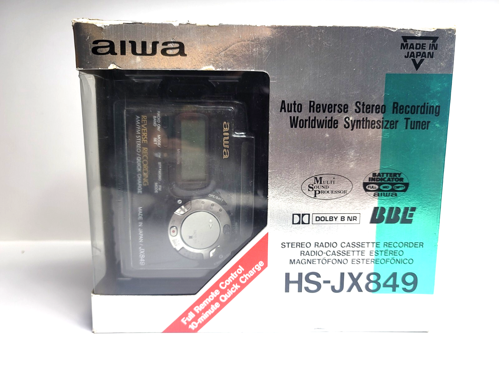 AIWA HS-R100 ボイスナビゲーション カセットレコーダー AIWA HS-R100 ボイスナビゲーション カセットレコーダー - メルカリ
