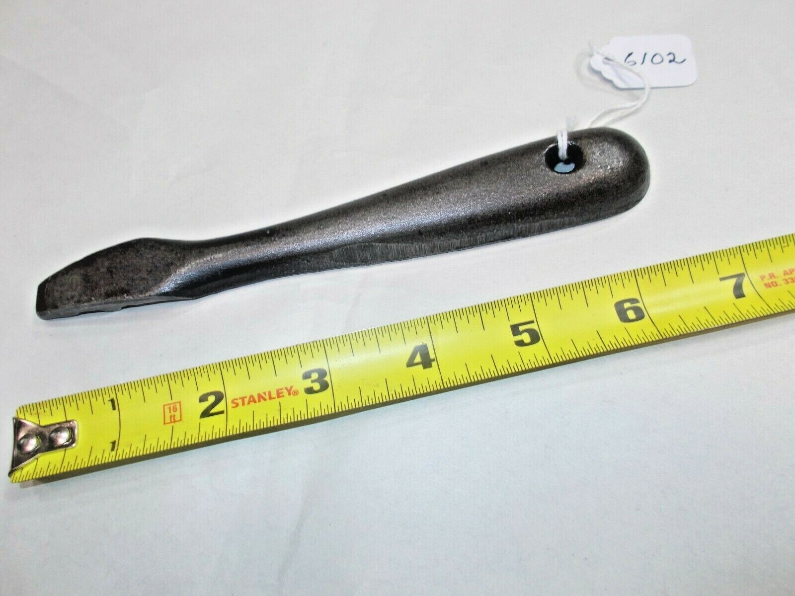 Lid Lifter, Vintage Wood / Coal Stove Lid Lifter, Grey / Stove Finishの