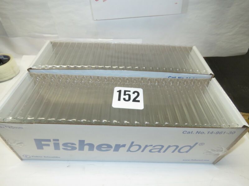 Fisherbrand Round Bottom Disposable Borosilicate Glass Tubes 16 X 125mm