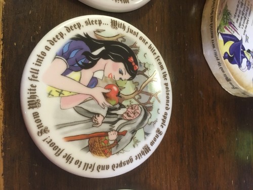 Snow White...The Fairytale ~ Ceramic Coasters ~ Set of 4 ~ Cardew Designs ~ 2012