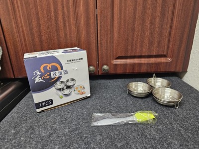 Heart Shaped Egg Cooker Poacher Stainless steel Construction