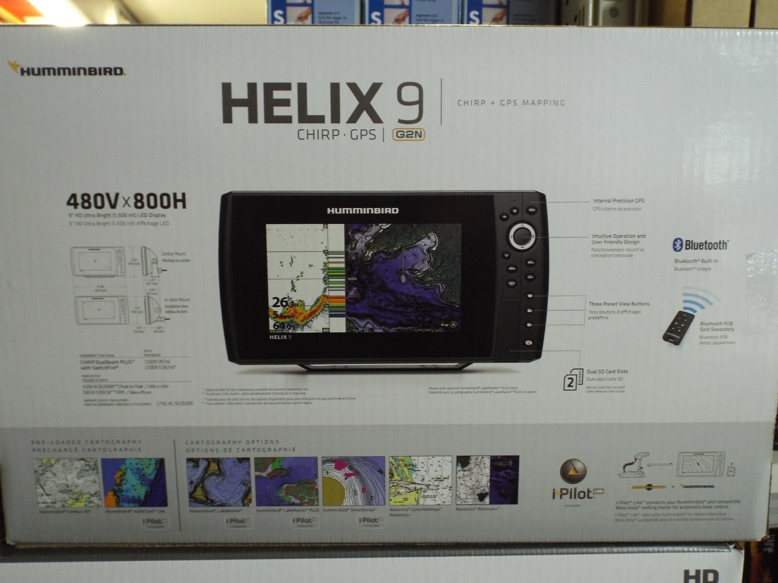 Humminbird Helix 9 Chirp GPS G2N NEW IN BOX