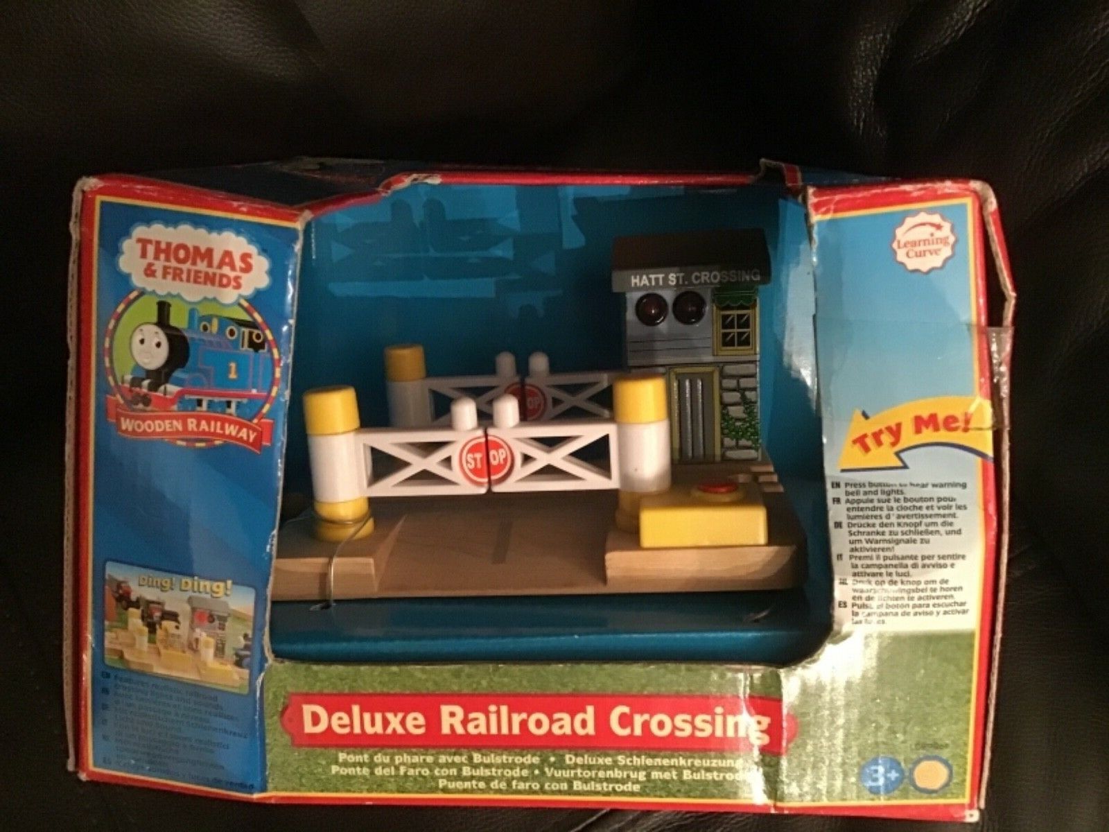 learning curve wooden thomas deluxe railroad crossing learning curve wooden thomas deluxe railroad crossing