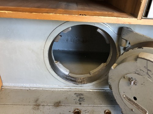 mosler safe two door  with inner safe , old post office safe, good condition