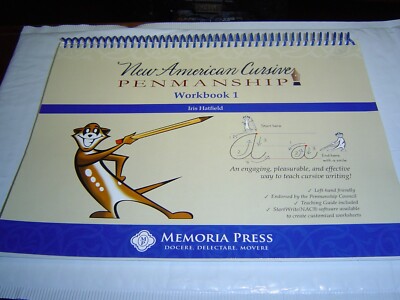NEW AMERICAN CURSIVE PENMANSHIP WORKBOOK I by  Iris Hatfield (2007) PAPERBACK