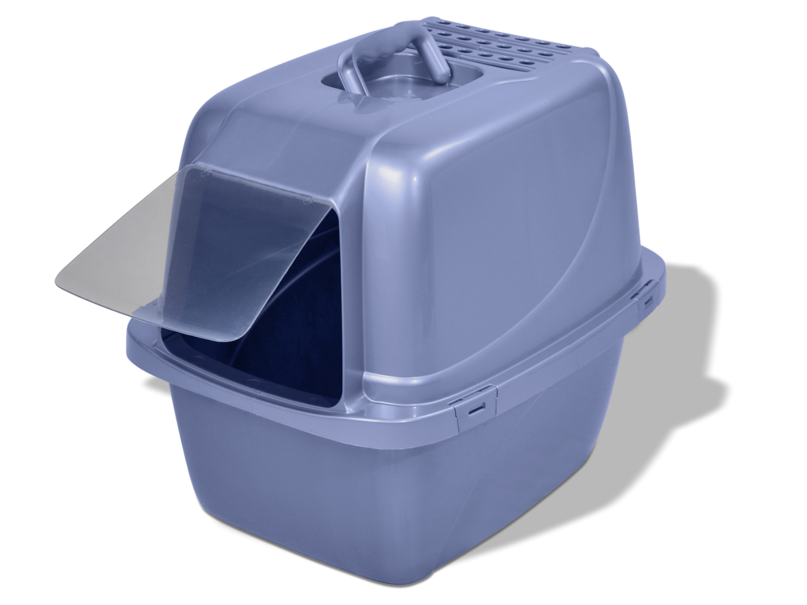 Van Ness Enclosed Cat Litter Pan - Large - NEW - Lt. Beige -See Dimensions Below