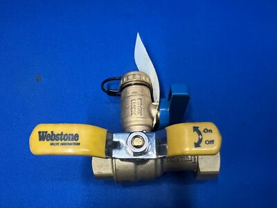 NIBCO WEBSTONE 500W06 BRASS DIVERTER VALVE 1'' x 3/4'' NEW NO BOX NSF-372