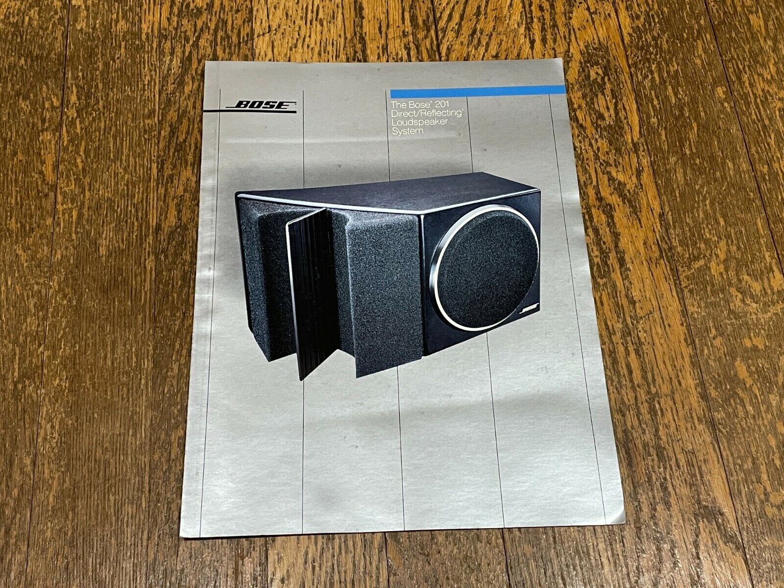 Bose Model 201 Direct Reflecting Loudspeaker System Vintage Bose Model 201 Direct Reflecting Loudspeaker System Vintage