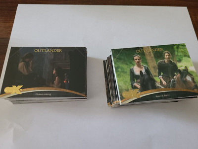 SDCC Cryptozoic CZX Outlander Card Lot  50+ cards No Set
