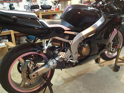 Kawasaki ZZR600 ZX6R exhaust pipe 2000-2002 2005-2009 NEW