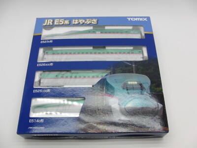 TOMIX N Gauge JR E5 Series Tohoku Hokkaido Bullet Train HAYABUSA Basic Set 98497