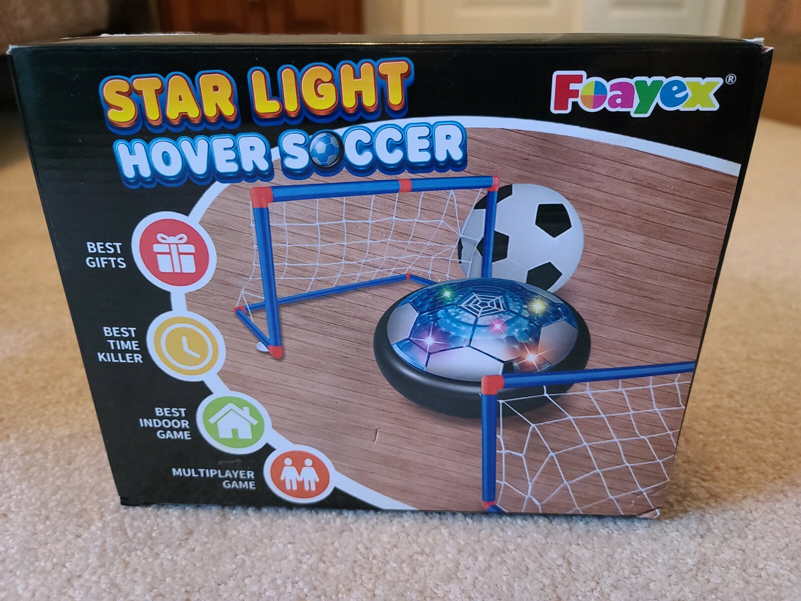 Kids Game Toys Hover Soccer Ball Set 