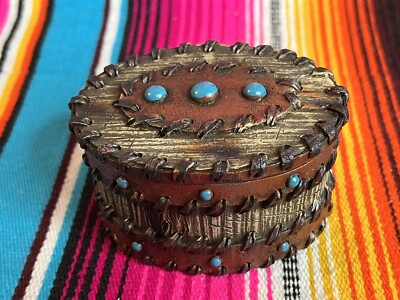 WESTERN ~ STYLE ~ RESIN ~ TRINKET ~ BOX