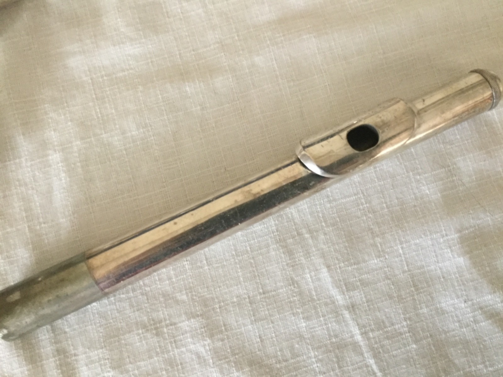 Schmoller & Mueller S8M Used Student Flute #22476 with Hard Leather Case
