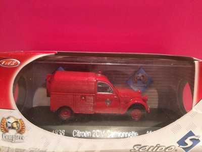 SOLIDO n°4838 SUPERBE CITROEN 2CV CAMIONNETTE 1951 NEUF EN BOITE 1/43