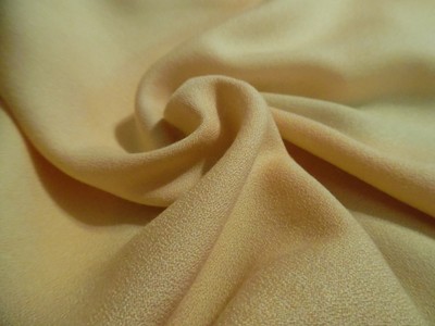 wool crepe suiting~maize~doll fabric~18x30~antique/modern &