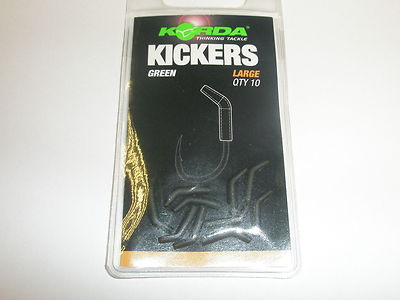 Korda Kickers Green 10pk - ALL SIZES Carp fishing tackle
