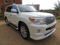 TOYOTA LAND CRUISER ZX 4.6 V8 PETROL AUTO - 2014 - 41K MLS - 1 OWNER JAPAN