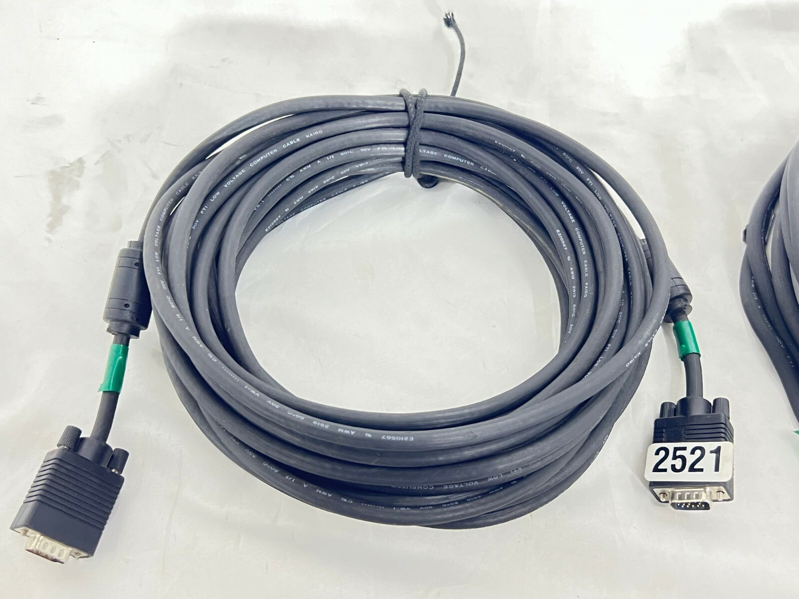 【レア】HSW love cable 3m Kaibo E210567 Low Voltage 100FT Computer Cable #2521 #2522