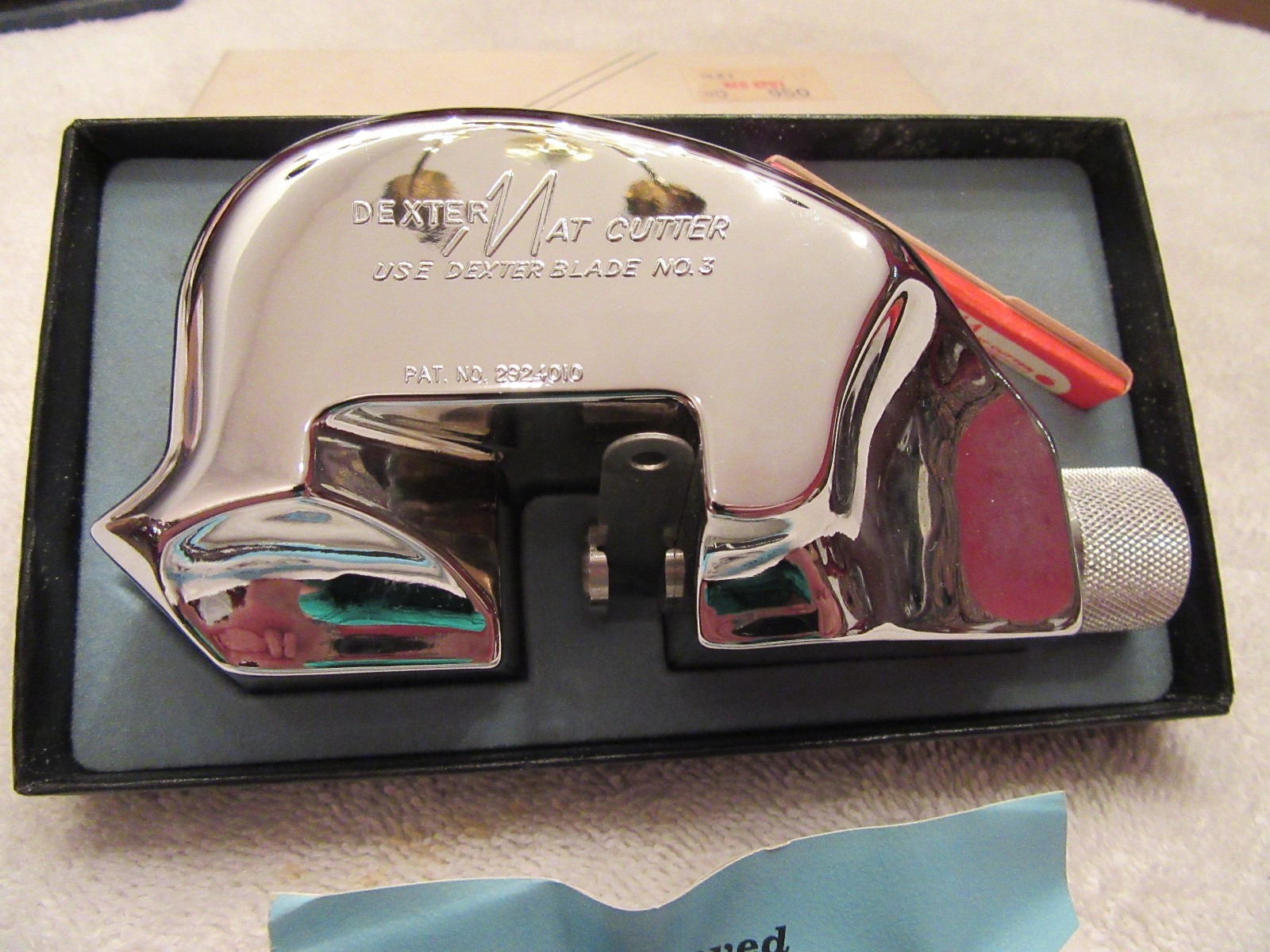 VTG NEW N BOX Dexter Mat Cutter~Blades~Instructions RARE Russell Harrington