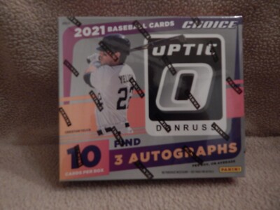 2021 Panini Optic Choice MLB Baseball Hobby Box - Factory Sealed