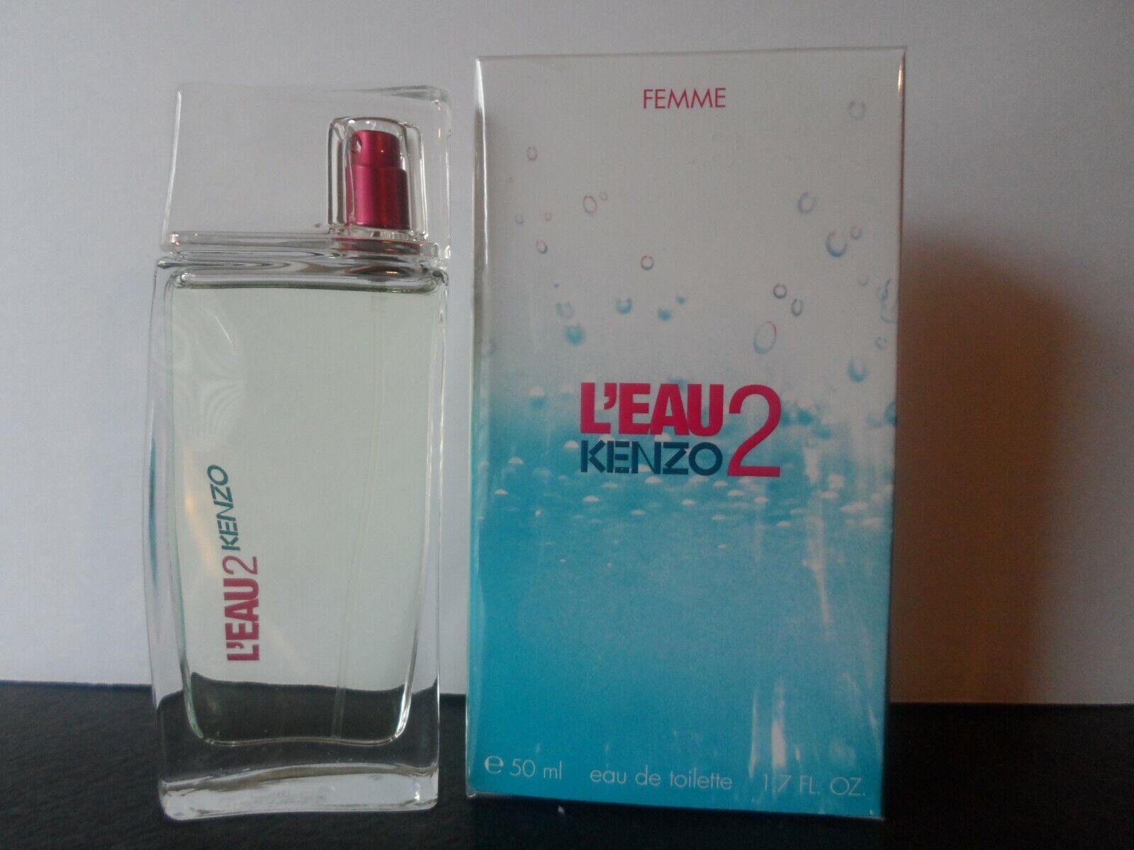 L'Eau 2 Kenzo Femme EDT Spray 1.7 oz/ 50 ml Brand New In Sealed Box , Rare. L'Eau 2 Kenzo Femme EDT Spray 1.7 oz/ 50 ml Brand New In Sealed Box , Rare.