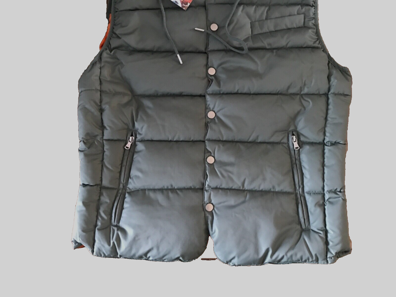 Pre-owned Robert Graham Detachable Hooded Insulated Puffer Vest Jacket Mens Large $326 In Green