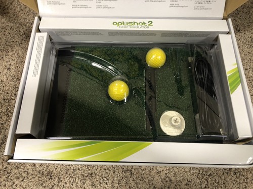OptiShot 2 Golf Simulator Kit NEW IN BOX, 36x51 mat included With Turf Upgrade!!