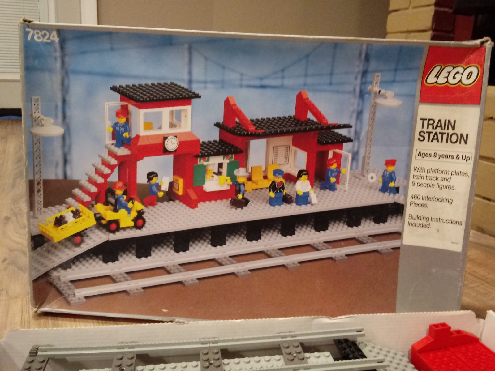 Lego Set 7824 Railway Station Complete in Box, Used