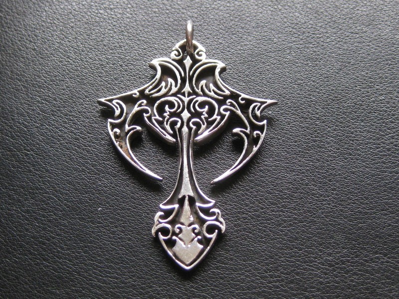 Wikinger Keltik Tribal Sehr Grosser Massiver 925'Er Ketten AnhÃ¤Nger  / Ka 019.1