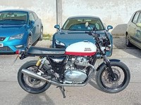 2019 19 ROYAL ENFIELD INTERCEPTOR INT 650 MODERN RETRO CLASSIC STYLING WHITE RED