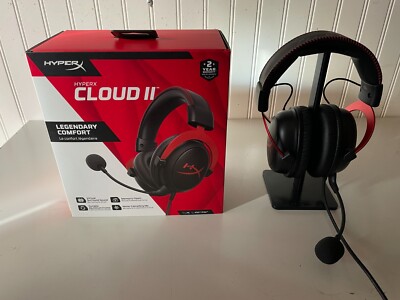 HyperX Cloud II Gaming Headset - 7.1 Virtual Surround Sound and Noise Cancelling