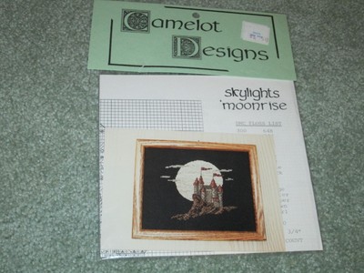 NEW & RARE LOT OF 5 MEDIEVAL CASTLES SAMPLER LOT CROSS STITCH LEAFLETS PATTERNS