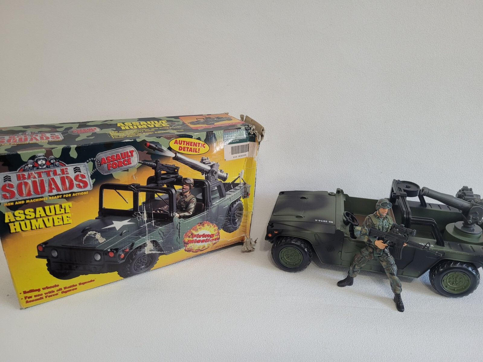 Rare 1998 Battle Squads Assault HUMVEE by Galoob Toys Parts