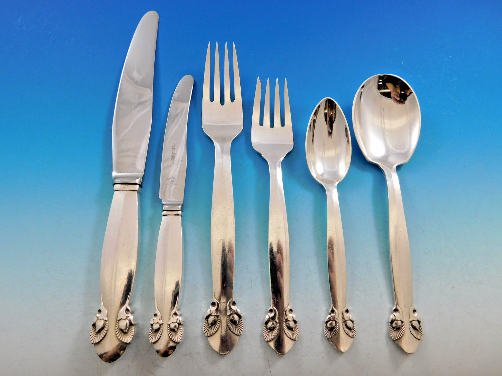 Bittersweet by Georg Jensen Sterling Silver Flatware Set 12