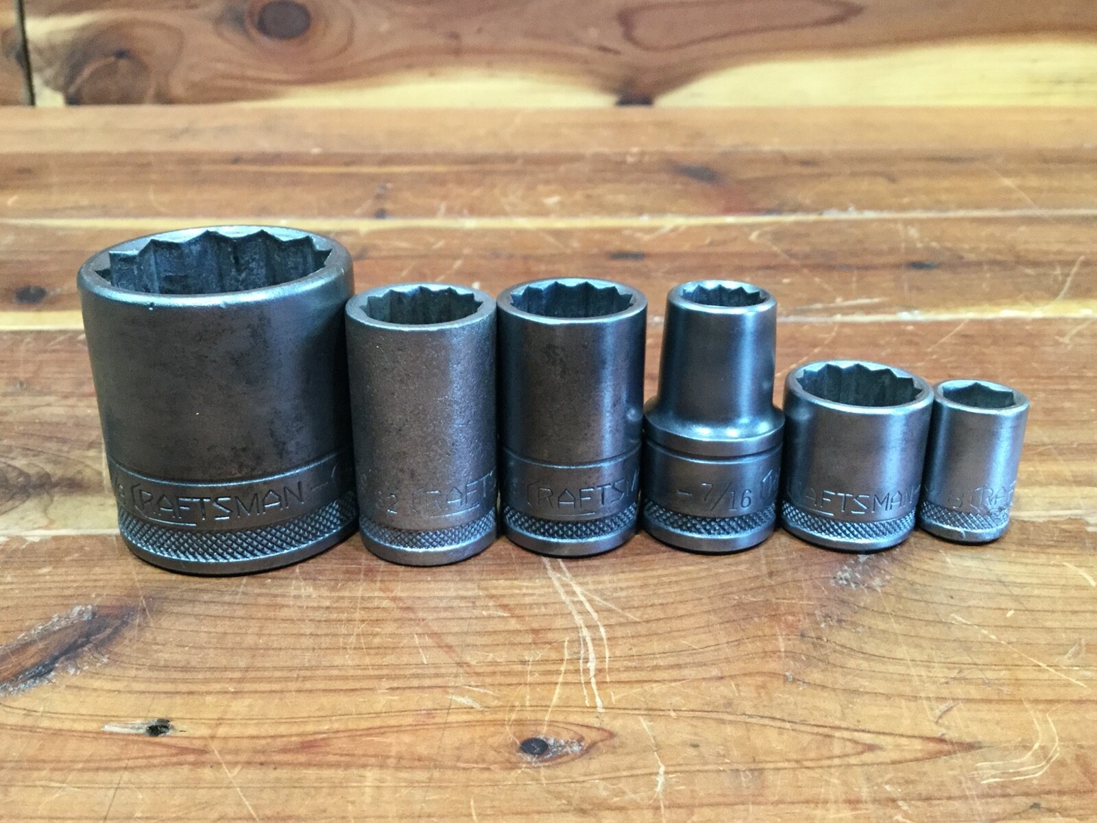 Vintage Craftsman Circle H Socket Made In Usa You Choose Used for