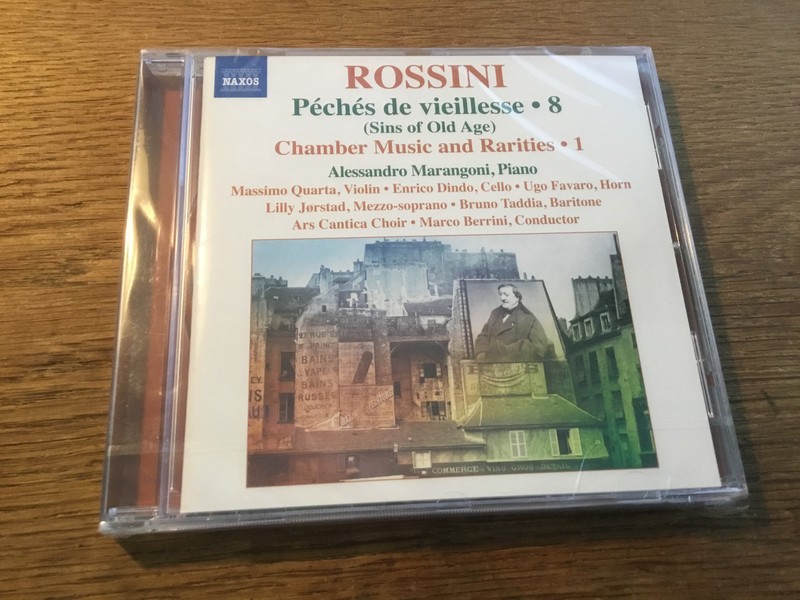 Rossini - Klaviermusik Vol.8/Kammermusik Vol.1 [Cd Album] Neu Ovp Marangoni 